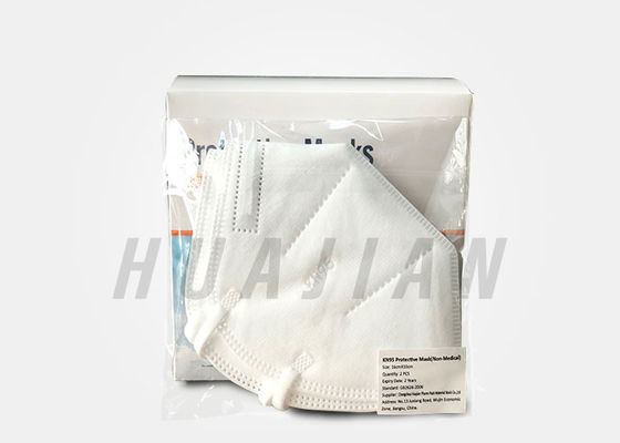 3D KN95-Vrije Antismog die van het Ademhalingsapparaatlatex KN95-Gezichtsmasker vouwt