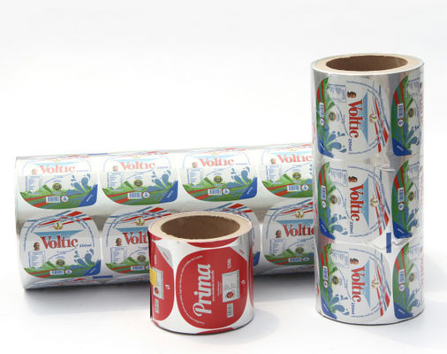 Het gemakkelijke Deksel van de de Foliecontainer van het Schilaluminium voor de Capsules van de Koffiemelk