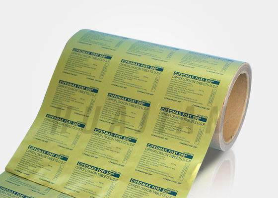 Van de Verpakkingscapsules van Pharma van geneeskunde de Verpakkende Folies Folie van de het Aluminiumblaar