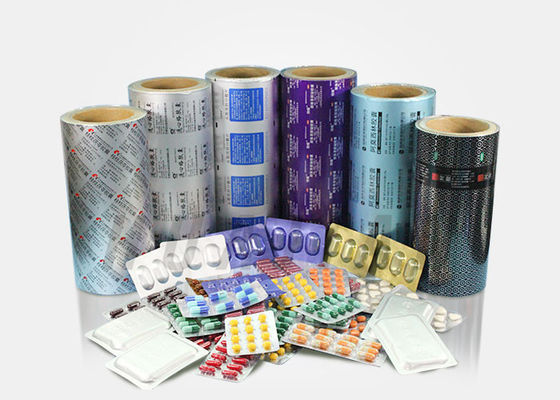 Farmaceutische Verpakkingsmaterialen Alu de Folies van de 20 Micronsptp Blaar
