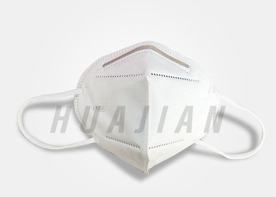 Ademhalingsapparaat 5 Verklaard KN95 het Gezichtsmasker van Vouwce FDA GB2626
