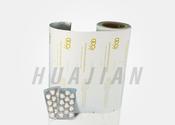 Farmaceutisch PTP-de Foliepak van de Aluminiumblaar voor Pillencapsules
