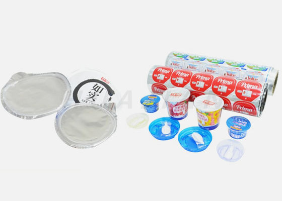 76mm pp de Gemakkelijke Peelable Folie van Aluminiumlidding voor PE van de Yoghurtkop pp PS pvc