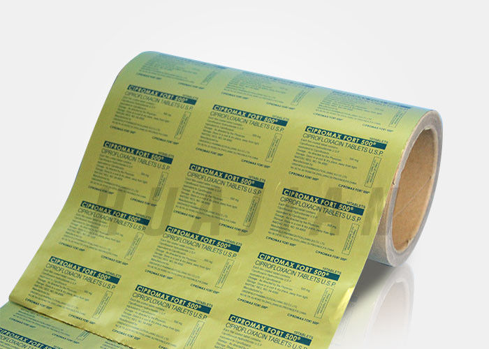 Van de Verpakkingscapsules van Pharma van geneeskunde de Verpakkende Folies Folie van de het Aluminiumblaar