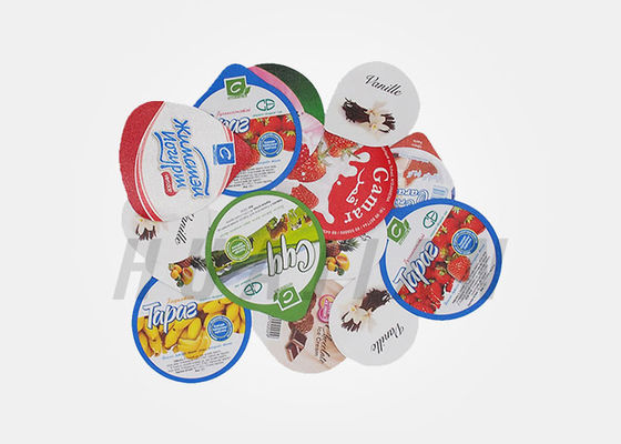 HUISDIERENal HSL Folie van het Aluminiumlidding van de Verbindingsyoghurt de Poly Gelamineerde