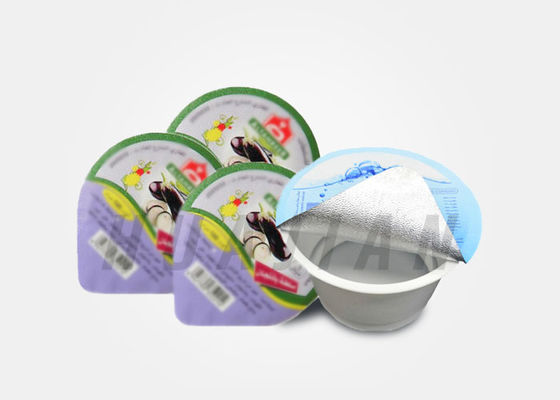 76mm pp de Gemakkelijke Peelable Folie van Aluminiumlidding voor Yoghurtkop