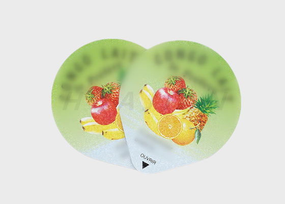 Document BRCS Zelfklevende Voedsel Etiketteringsstickers voor yoghurtkaars